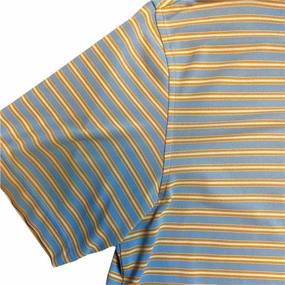 Peter Millar Summer Comfort Striped Golf Polo - Picture 4 of 6